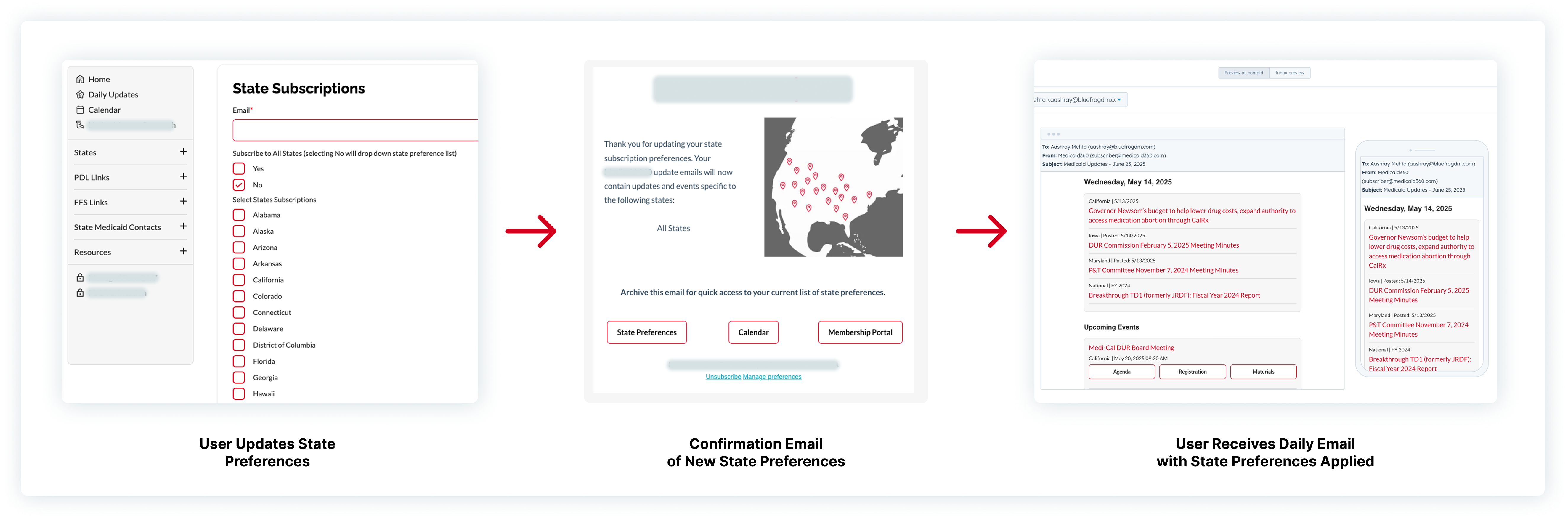 State Preference Form